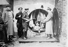 Disinfecting clothing of Russian prisoners, between 1914 and c1915. Creator: Bain News Service