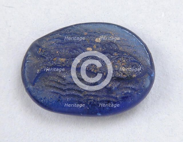 Disk with Fish, Byzantine, 6th-7th century. Creator: Unknown.