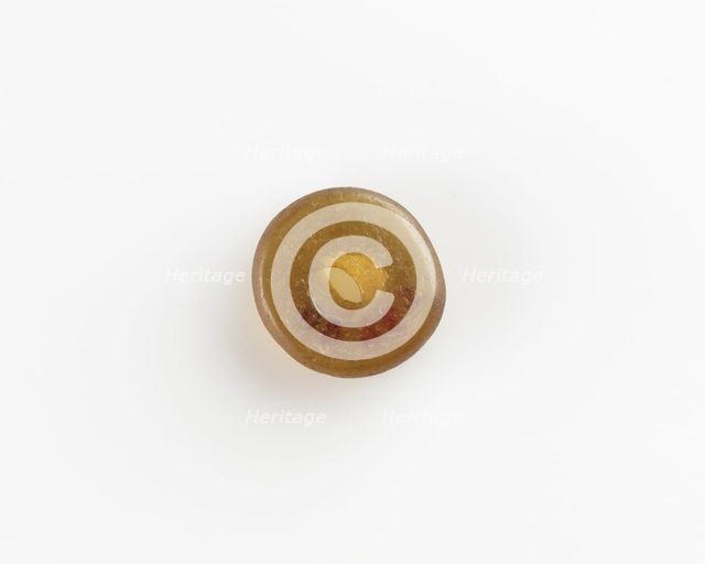 Disk bead, 4th-6th century. Creator: Unknown.