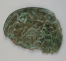 Disk, between c.1000 and c.650 B.C.. Creator: Unknown