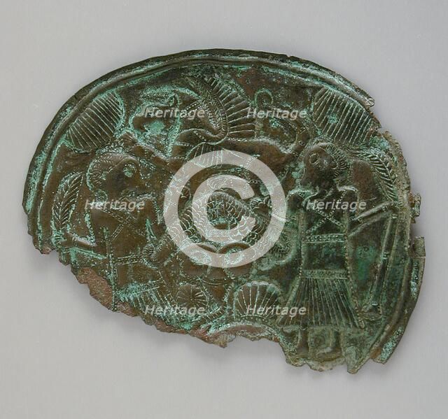 Disk, between c.1000 and c.650 B.C.. Creator: Unknown.