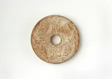 Disk (bi), Western Han dynasty, 206 BCE-9 CE. Creator: Unknown