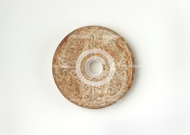 Disk (bi), Western Han dynasty, 206 BCE-9 CE. Creator: Unknown.