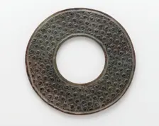 Disk (bi), Eastern Zhou dynasty, 4th-3rd century BCE. Creator: Unknown
