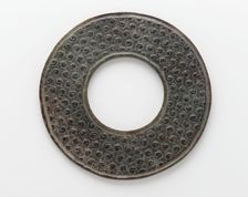 Disk (bi), Eastern Zhou dynasty, 4th-3rd century BCE. Creator: Unknown