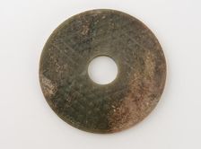 Disk (bi), Eastern Zhou to Western Han dynasty, 3rd century BCE. Creator: Unknown