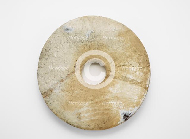 Disk (bi ?), Late Neolithic period, ca. 2000-1000 BCE. Creator: Unknown.