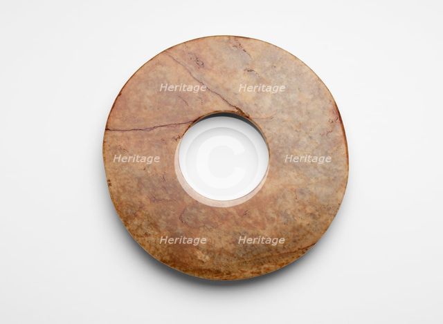 Disk (bi ?), Late Neolithic period, ca. 3000-ca. 1700 BCE. Creator: Unknown.