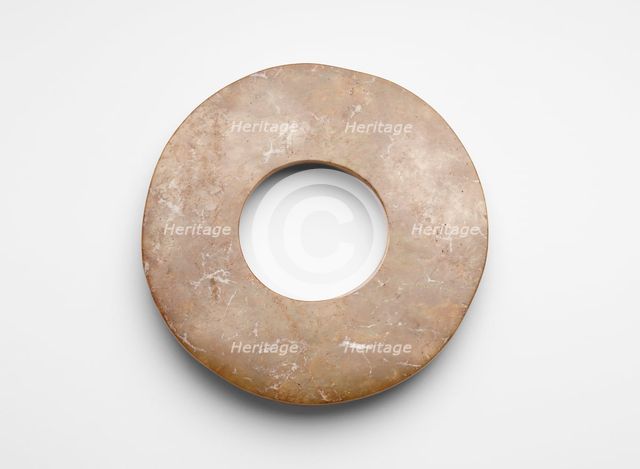Disk (bi ?), Late Neolithic period, ca. 3000-ca. 1700 BCE. Creator: Unknown.