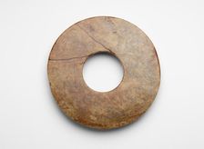 Disk (bi ?), Late Neolithic period, ca. 3000-ca. 1700 BCE. Creator: Unknown