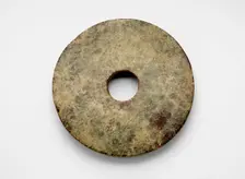 Disk (bi ?), Late Neolithic period, ca. 3300-2250 BCE. Creator: Unknown;Unknown