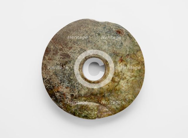 Disk (bi ?), Late Neolithic period, ca. 3300-2250 BCE. Creator: Unknown.