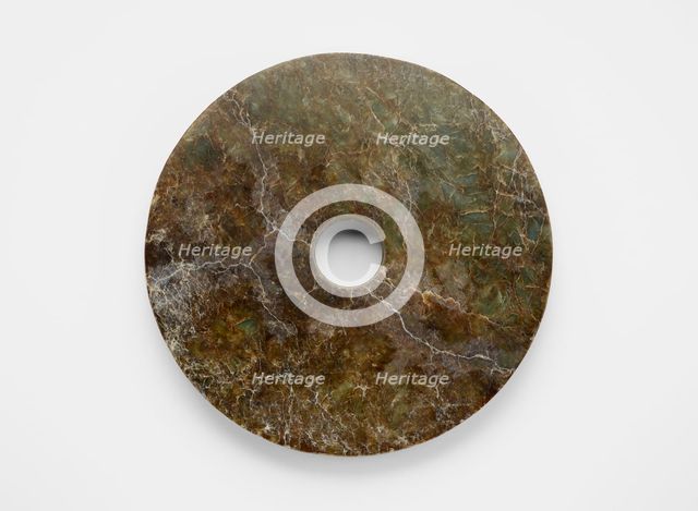 Disk (bi ?), Late Neolithic period, ca. 3300-2250 BCE. Creator: Unknown.