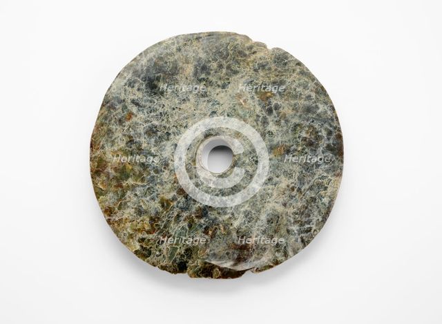 Disk (bi ?), Late Neolithic period, ca. 3300-2250 BCE. Creator: Unknown.