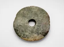 Disk (bi ?), Late Neolithic period, ca. 3300-2250 BCE. Creator: Unknown