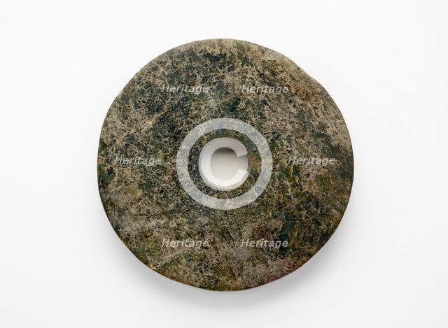 Disk (bi ?), Late Neolithic period, ca. 3300-2250 BCE. Creator: Unknown.