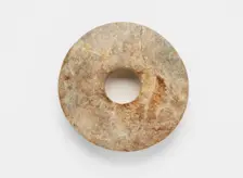 Disk (bi ?), Late Neolithic period, ca. 3300-2250 BCE. Creator: Unknown