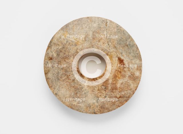 Disk (bi ?), Late Neolithic period, ca. 3300-2250 BCE. Creator: Unknown.