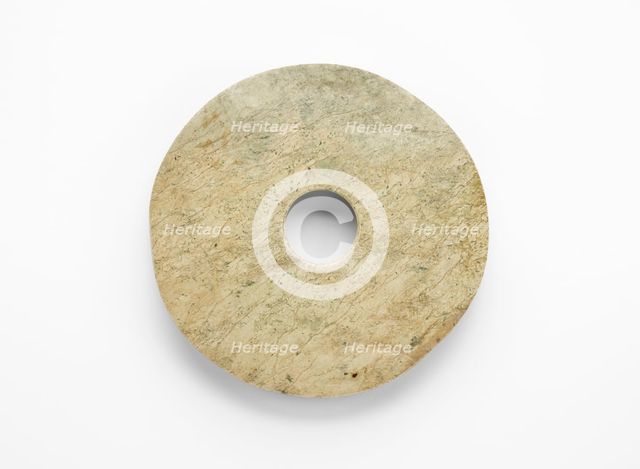 Disk (bi ?), Late Neolithic period, ca. 3300-2250 BCE. Creator: Unknown.