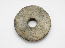 Disk (bi ?), Late Neolithic period, ca. 3300-2250 BCE. Creator: Unknown