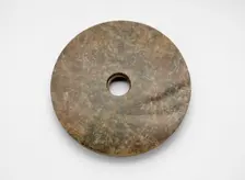 Disk (bi ?), Late Neolithic period, ca. 3300-2250 BCE. Creator: Unknown