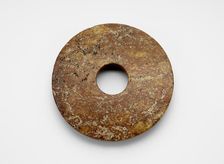 Disk (bi ?), Late Neolithic period, ca. 3300-2250 BCE. Creator: Unknown