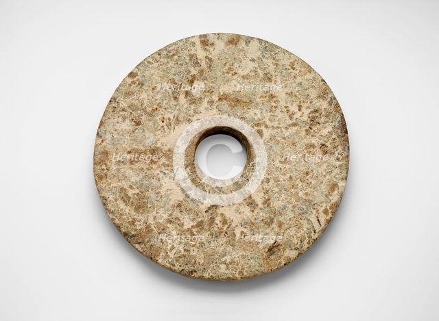 Disk (bi ?), Late Neolithic period, ca. 3300-2250 BCE. Creator: Unknown.