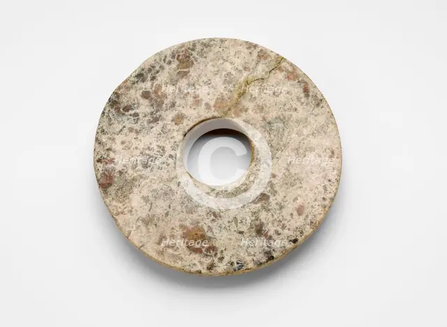 Disk (bi ?), Late Neolithic period, ca. 3300-2250 BCE. Creator: Unknown.