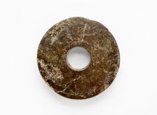 Disk (bi ?), Late Neolithic period, ca. 3300-2250 BCE. Creator: Unknown
