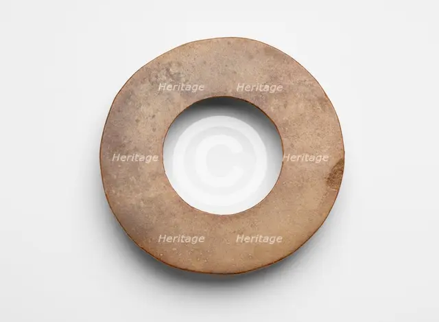 Disk (bi ?), Late Neolithic period, ca. 3300-ca. 2350 BCE. Creator: Unknown.