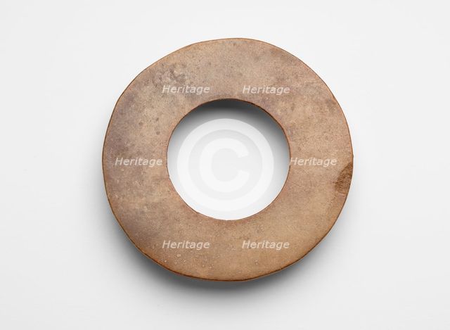 Disk (bi ?), Late Neolithic period, ca. 3300-ca. 2350 BCE. Creator: Unknown.