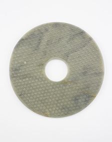 Disk (bi), Qing dynasty, 1736-1795. Creator: Unknown