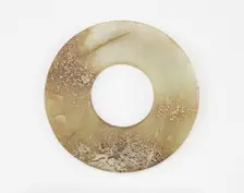 Disk (bi), Qing dynasty, 18th century. Creator: Unknown
