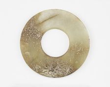 Disk (bi), Qing dynasty, 18th century. Creator: Unknown