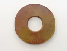 Disk (bi), Shang dynasty, ca. 1600-1050 BCE. Creator: Unknown