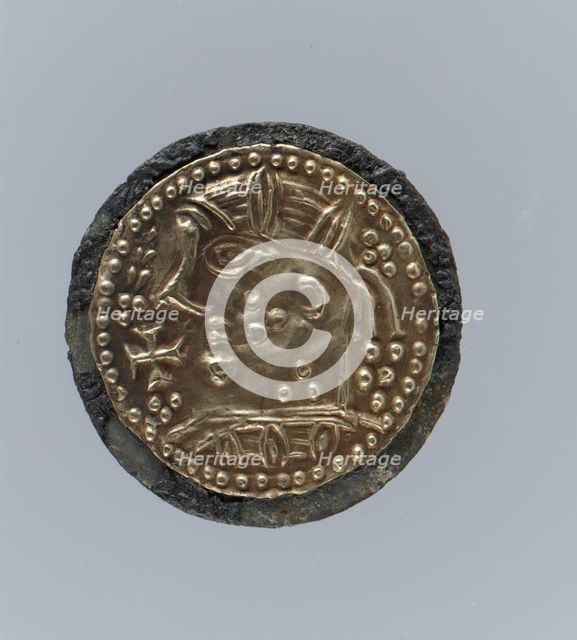 Disk Brooch, Frankish, 7th century. Creator: Unknown.