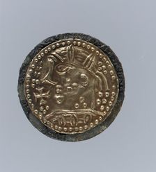 Disk Brooch, Frankish, 7th century. Creator: Unknown