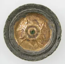 Disk Brooch, Frankish, 500-700. Creator: Unknown