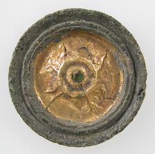 Disk Brooch, Frankish, 500-700. Creator: Unknown