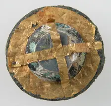 Disk Brooch, Frankish, 500-700. Creator: Unknown