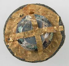 Disk Brooch, Frankish, 500-700. Creator: Unknown