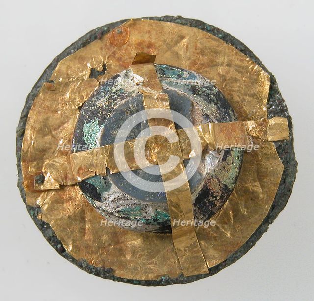 Disk Brooch, Frankish, 500-700. Creator: Unknown.