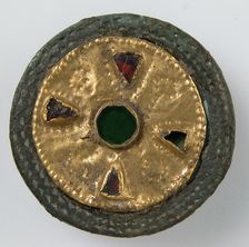 Disk Brooch, Frankish, 6th or 7th century (?). Creator: Unknown