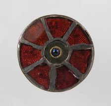 Disk Brooch, Frankish, 6th century. Creator: Unknown