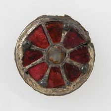 Disk Brooch, Frankish, 6th century. Creator: Unknown