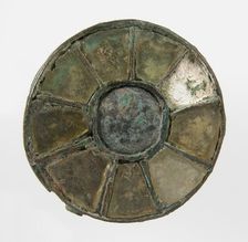 Disk Brooch, Frankish, 6th century. Creator: Unknown