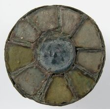 Disk Brooch, Frankish, 6th century. Creator: Unknown