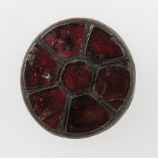 Disk Brooch, Frankish, 6th century. Creator: Unknown