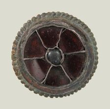 Disk Brooch, Frankish, 6th century. Creator: Unknown