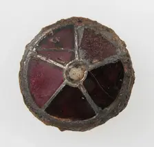 Disk Brooch, Frankish, 6th century. Creator: Unknown